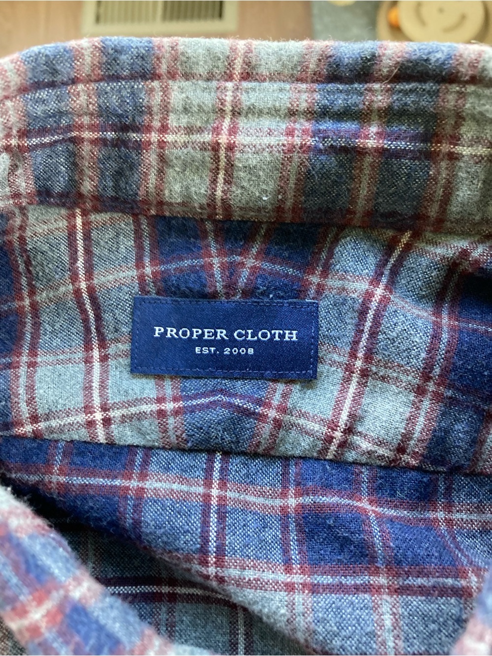 Proper Cloth flannel - Picture 2 of 3